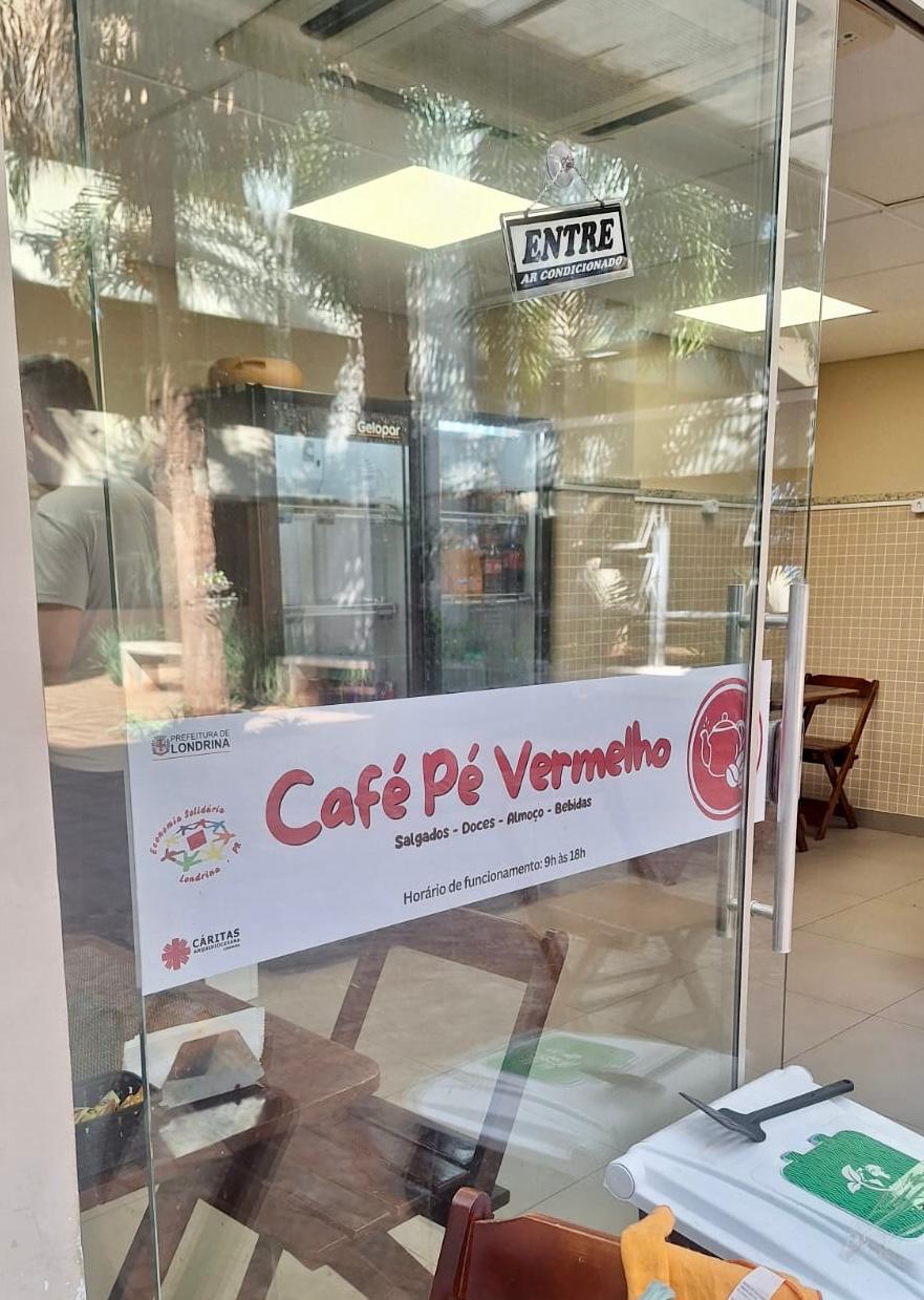 Pé vermelho